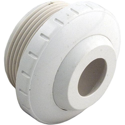 Waterway 400-1410DB 1.5" MPT 3.37" FD 0.75" Orifice Eyeball Fitting - White
