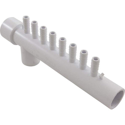 Custom Molded Products CMP Plumbing Manifold, 1in S x 1in SPG with 8 3/8in Barbs 21028-000-000