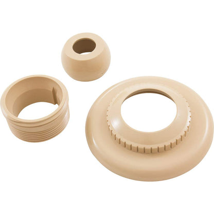 Custom Molded Products Dir Flow Outlet (3/4In, 1.5In Mip, FLG) Tan