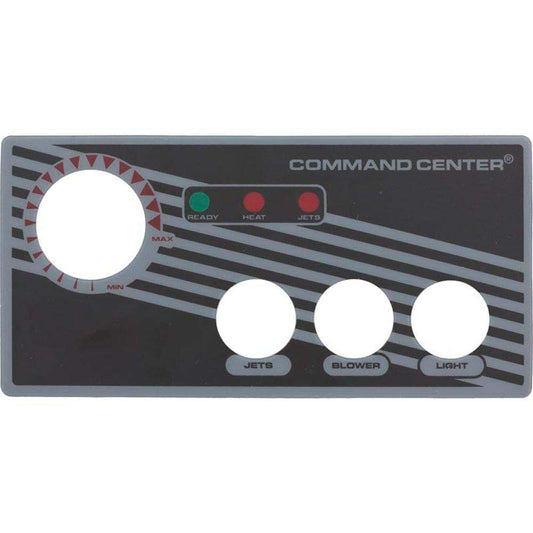Tecmark (TDI) Overlay: Command Center - 3 Button - Without Display