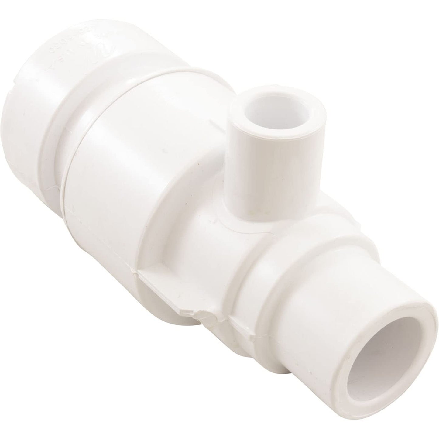 Waterway Poly Storm 1" SPGx1-1/2 SPG WHT STR Body Assy