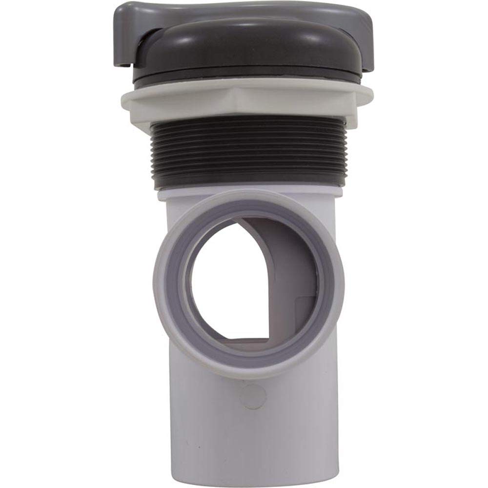 CMP Custom Molded Diverter Valve 3 Way 2in. Slip S Handle Graphite Gray-Silver 25043-107-000