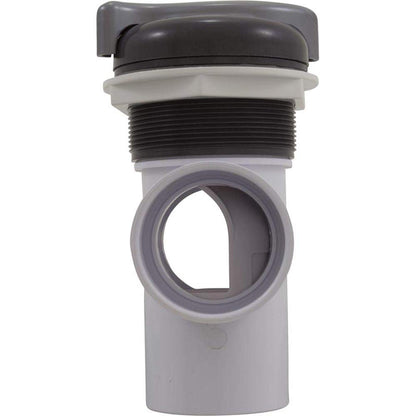 CMP Custom Molded Diverter Valve 3 Way 2in. Slip S Handle Graphite Gray-Silver 25043-107-000