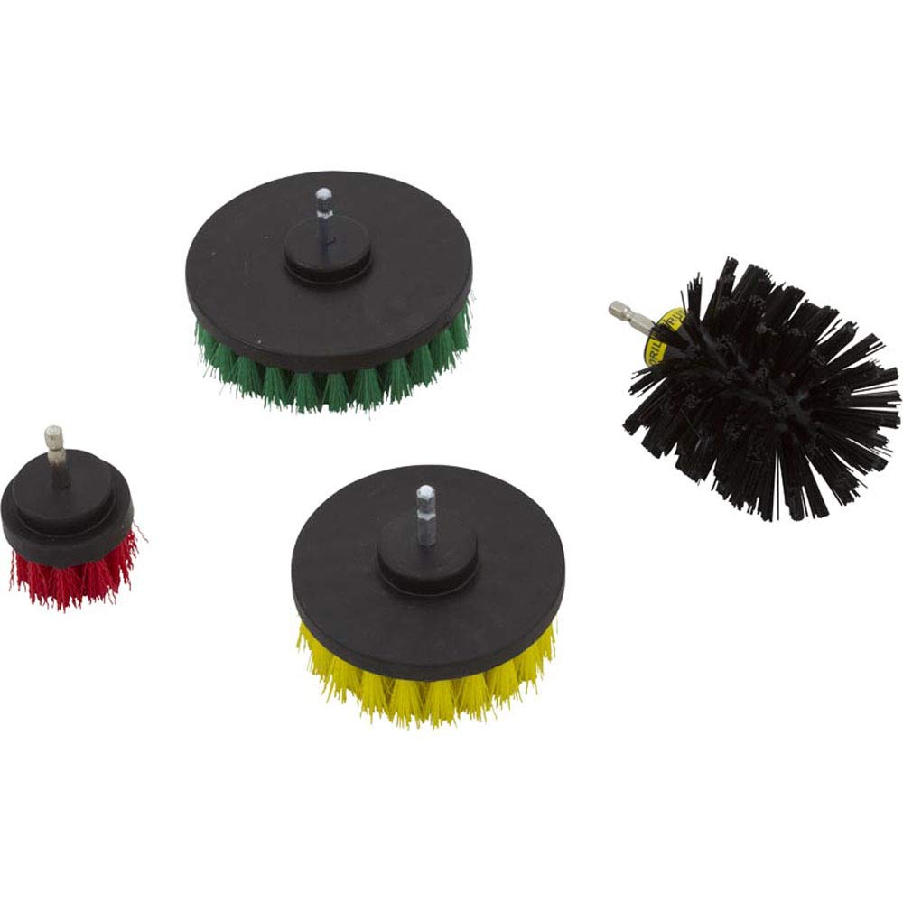Useful Products S-G5Y4R2KO-QC-DB 4 Brushes Drill Brush Kit