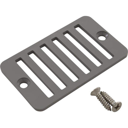 Custom Molded Products Rectangular Grate w/ Screws (Gy) #25533-001-010