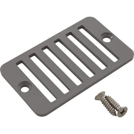 Custom Molded Products Rectangular Grate w/ Screws (Gy) #25533-001-010