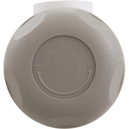 CMP On/Off Valve, CMP Mushroom, 2-1/16"hs, Scalloped, 1" s, Gray 25036-219-000