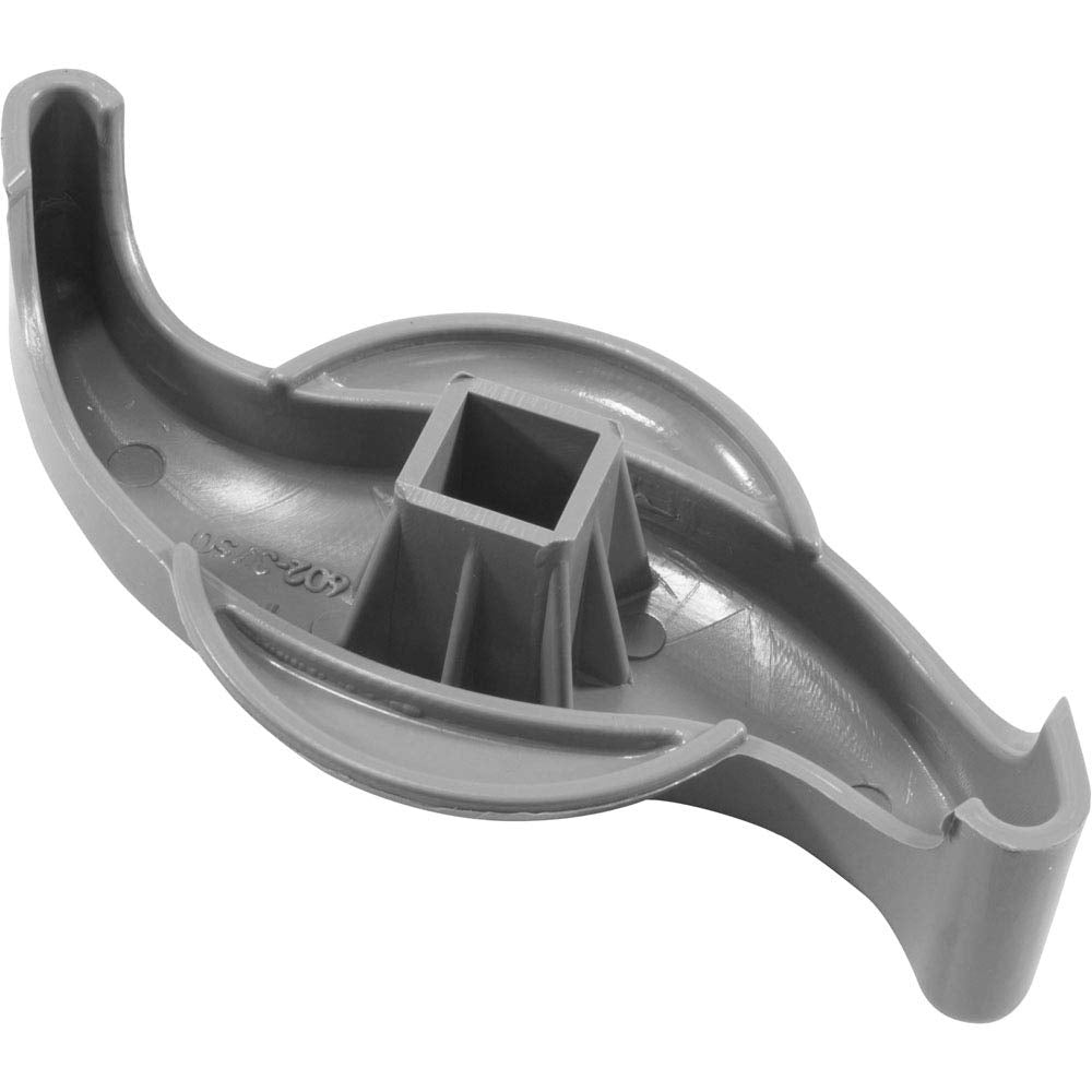 Waterway Plastics 2" Top Access Valve, Smooth S Handle - Grey