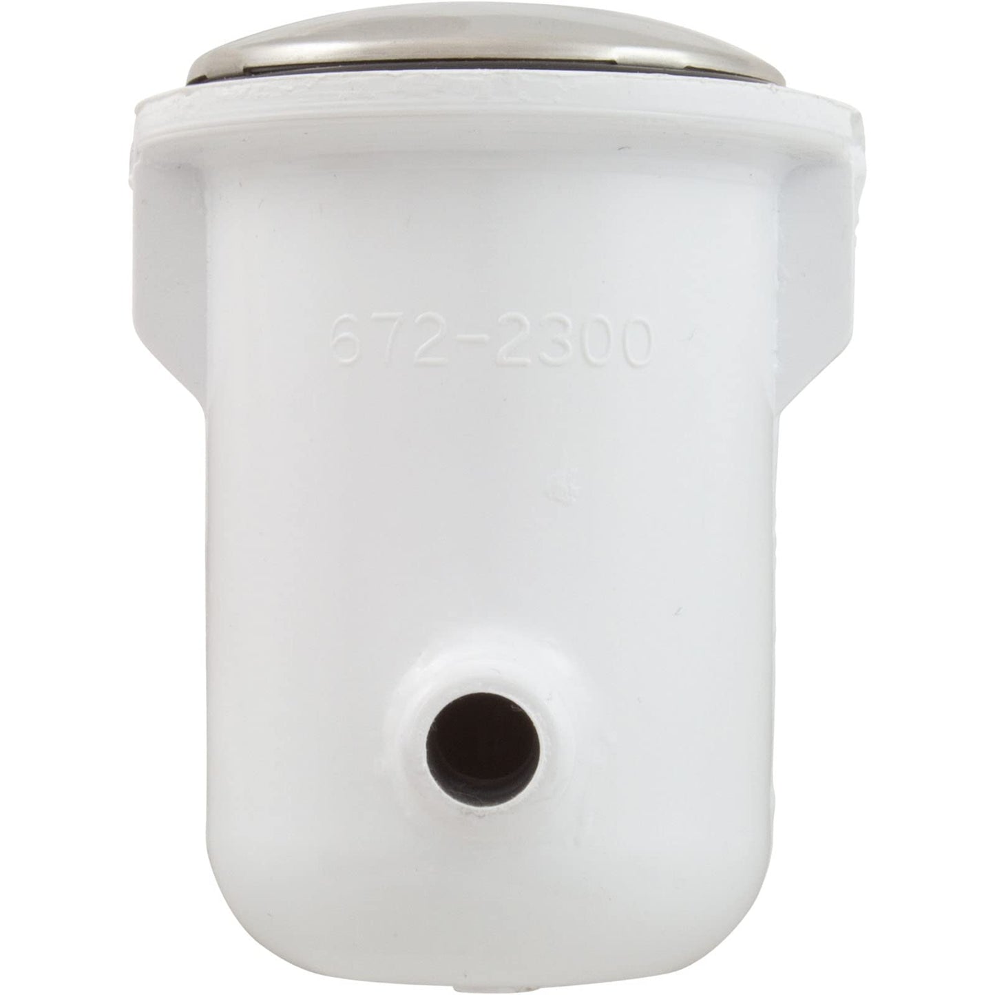 Waterway Top-Flo Air Injector 3/8in. Barbed Ell - SS Escutcheon 670-2350