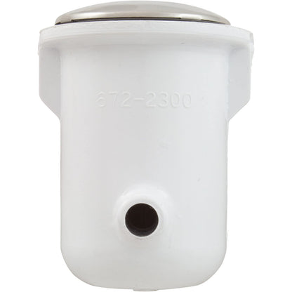 Waterway Top-Flo Air Injector 3/8in. Barbed Ell - SS Escutcheon 670-2350