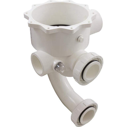 Body Assembly, Praher SM2-PP3 Valve, 2", White