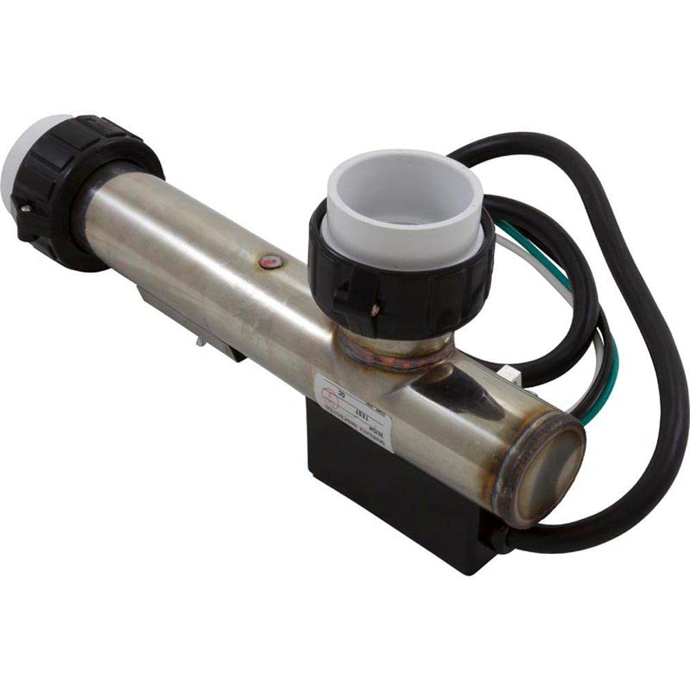 Hydro-Quip Heater, L Shape,Arctic Spas Repl,2" x 12-3/4",230v,5.5kW,Gen 48-9121-7S-K