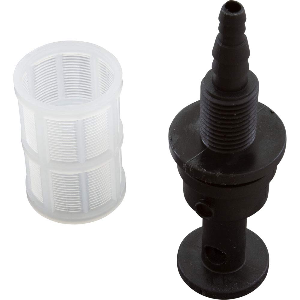 Foot Valve, Blue-White, Viton/Aflas O-Ring,for 3/8" od tubing