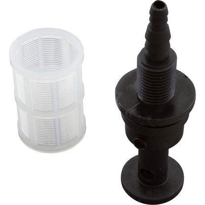 Foot Valve, Blue-White, Viton/Aflas O-Ring,for 3/8" od tubing