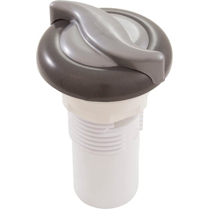 Custom Molded Products 25093-107-000 Air Control, S Handle, 1" Slip, Graphite Gray, 2-3/4" Cap