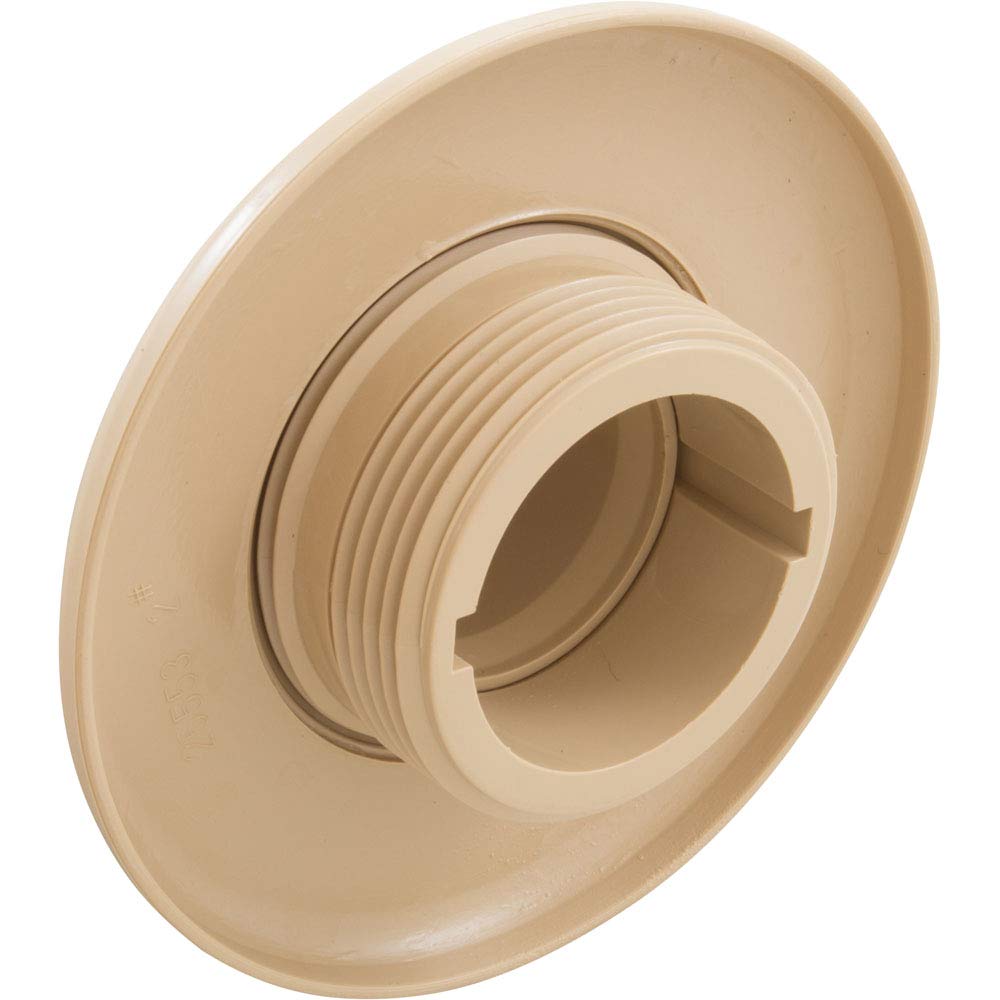 Custom Molded Products Dir Flow Outlet (3/4In, 1.5In Mip, FLG) Tan