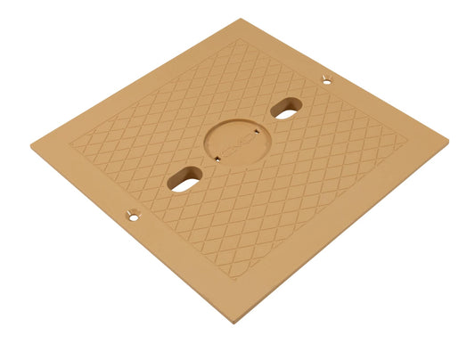 Custom Molded Products Skimmer Cover, CMP, Square, Tan, (Insert)