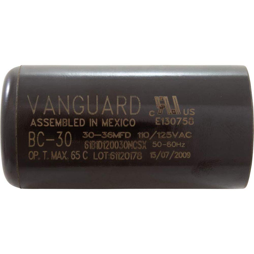 VANGUARD BC-30 Capacitor 30-36MFD 110-125VAC 60HZ