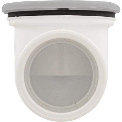 Waterway Plastics Drain Assembly, Low Profile, 3/4" Socket/1" Spg, Gray
