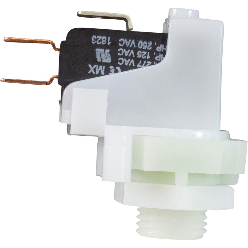 Senasys Air Switch, PresAir, SPDT, 9/16" Center Spout, 25A, Latching