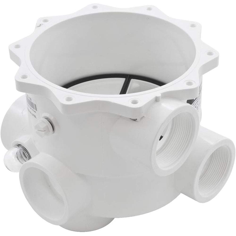 Body Assembly, Praher SM2-PP3 Valve, 2", White