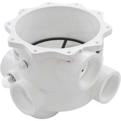 Body Assembly, Praher SM2-PP3 Valve, 2", White