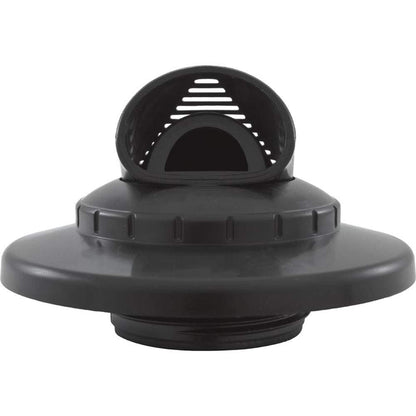 Inlet Fitting, Infusion Venturi, 1-1/2"mpt, w/Flange, Black