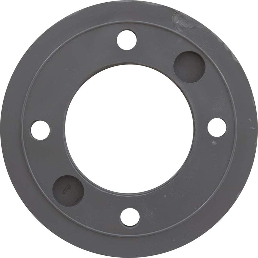 Custom Molded Products Vinyl Pool Return Faceplate Threaded Gray