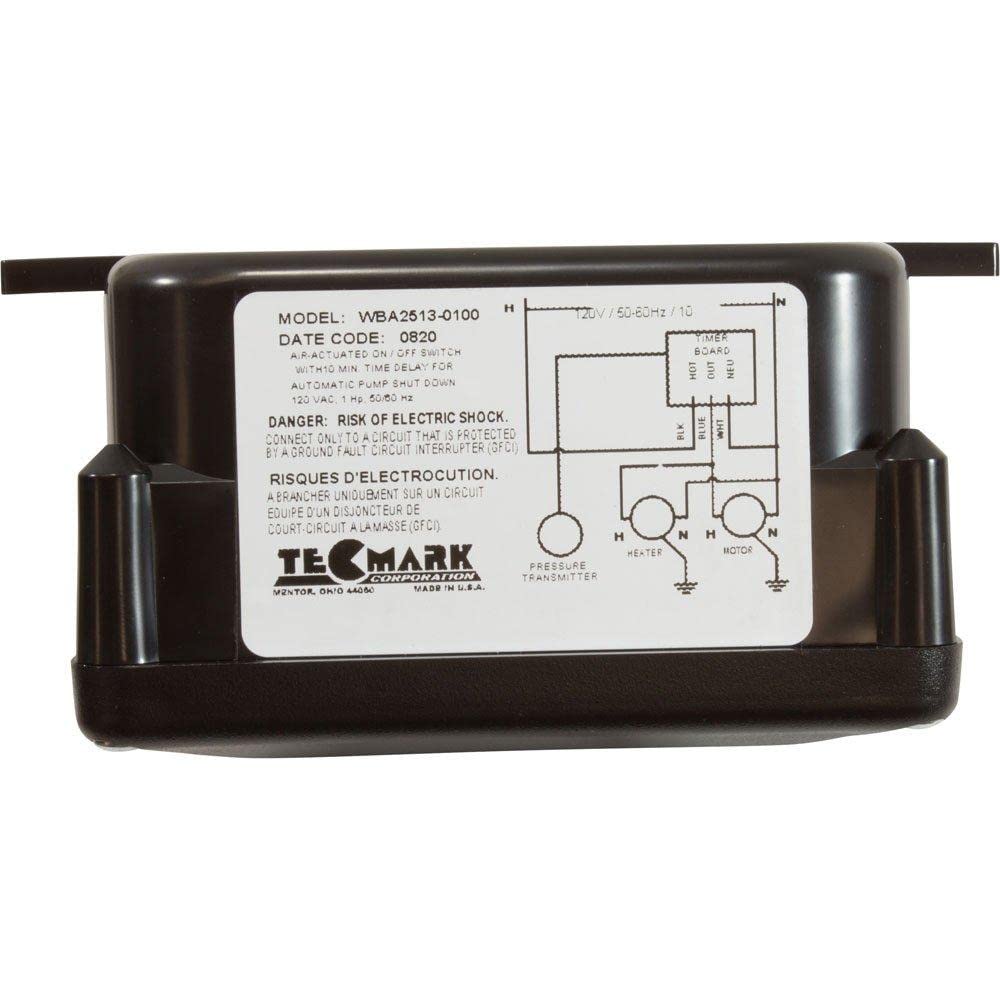 Tecmark Timer, Tecmark, 120V,1.0HP, Sensor Connector, Solid State WBA2513-0100