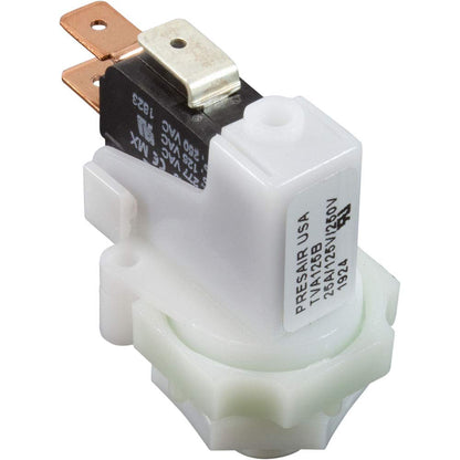 Senasys Air Switch, PresAir, SPDT, 9/16" Center Spout, 25A, Latching