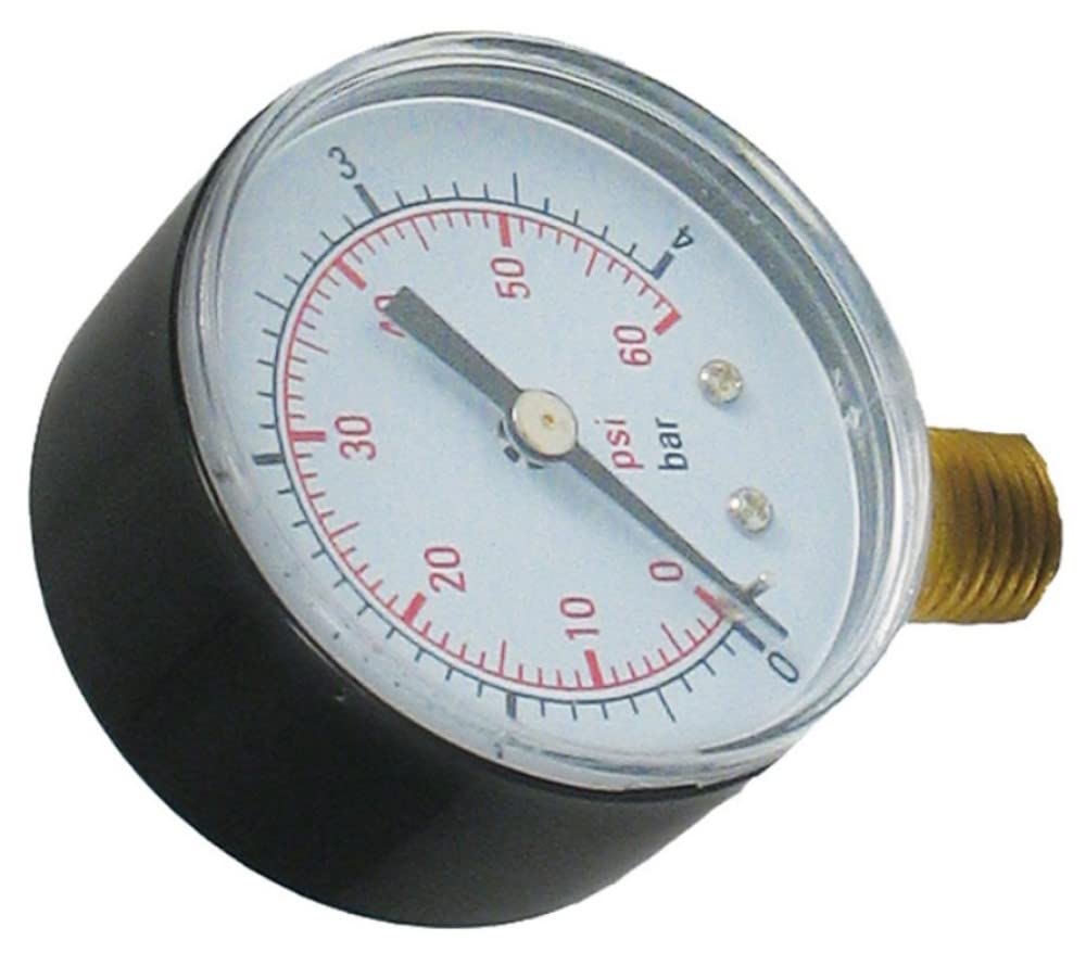 Custom Molded Products 25501-020-800 0-60 Pressure Gauge Side Mount Clam Shell