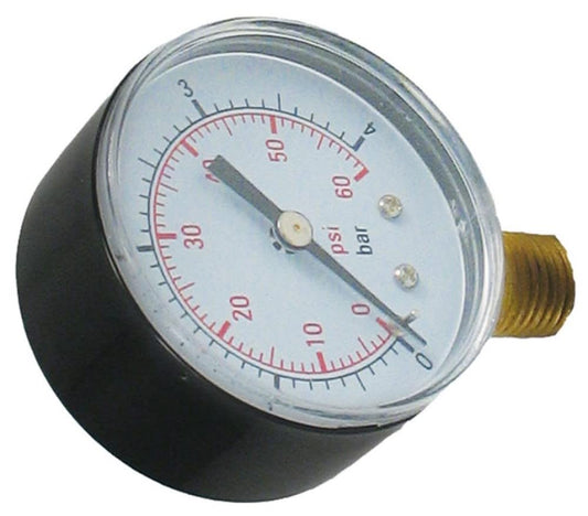 Custom Molded Products 25501-020-800 0-60 Pressure Gauge Side Mount Clam Shell