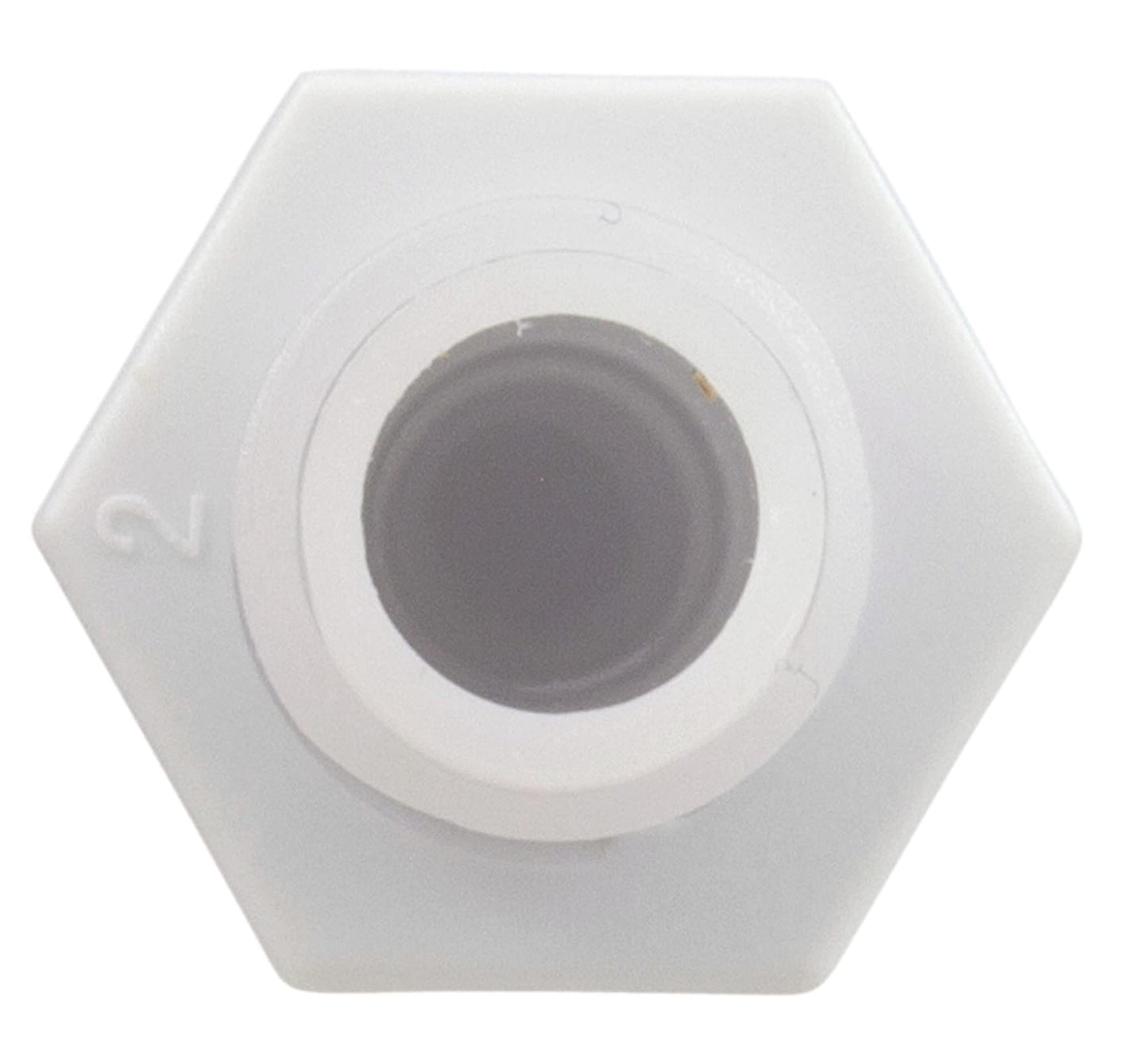 Rising Dragon 143000-00024 Pinwheel Mini POL 1/2" hs 5/8" fd Light Wall Fitting