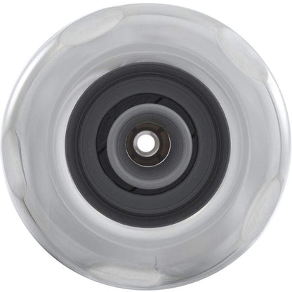 Waterway Plastics Jet Intl, WW Poly Storm, 4" fd, Dir, Scalloped, SS/Gry, THD