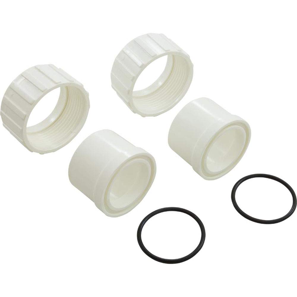 Zodiac R0492600 1.5-Inch Complete Unions with Adapter Replacement Kit for Select Zodiac Jandy Pool and Spa Sand Filters