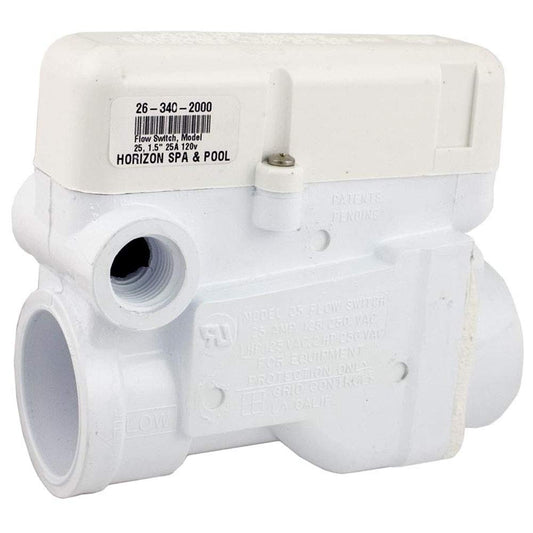 Grid Controls Flow Switch, Grid Controls M-25, 25A, 115v, 1-1/2" Slip 57-F3-2500-WHT