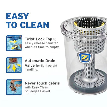 Zodiac Cyclonic Automatic Pool Cleaner Leaf Catcher Canister