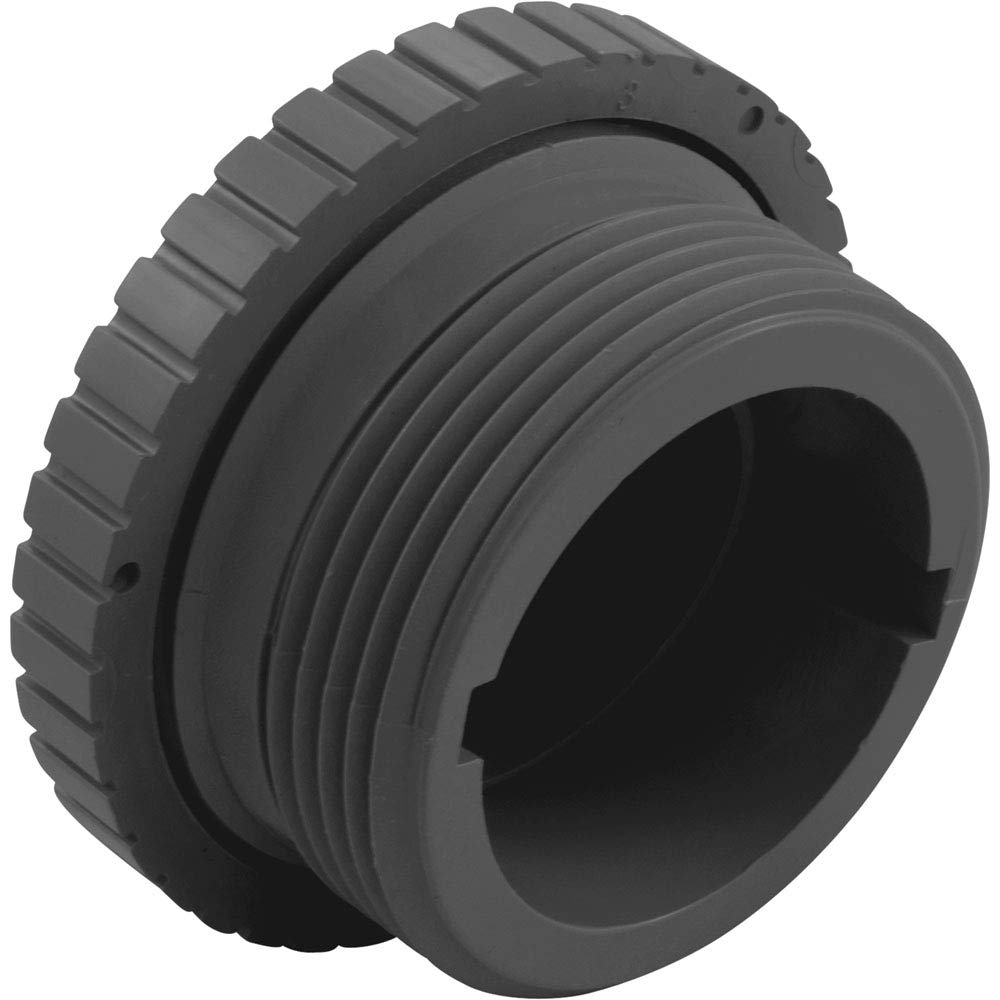 Custom Molded Products Dir Flow Outlet (1.5In Mip, Slotted) Dark Gray