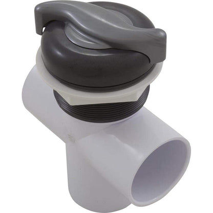 CMP Custom Molded Diverter Valve 3 Way 2in. Slip S Handle Graphite Gray-Silver 25043-107-000