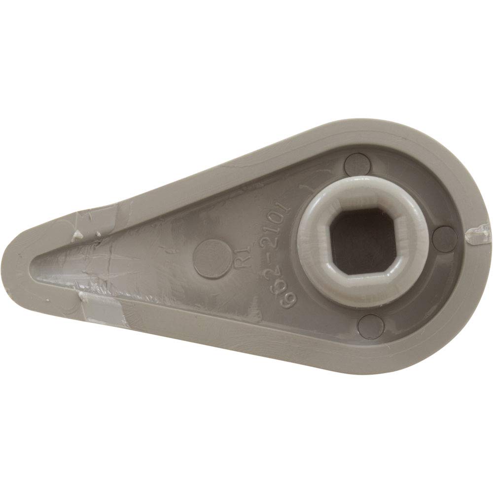 Waterway Plastics Handle, 1" Curved Top Access Air Control, Gray