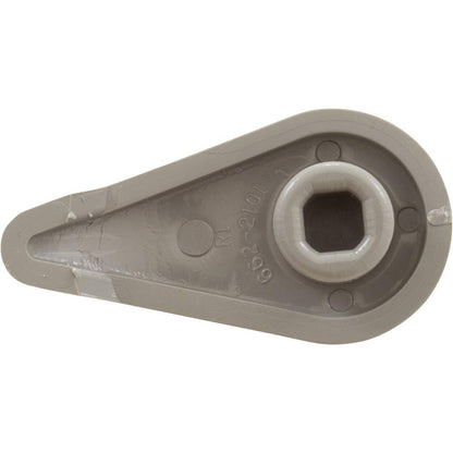 Waterway Plastics Handle, 1" Curved Top Access Air Control, Gray