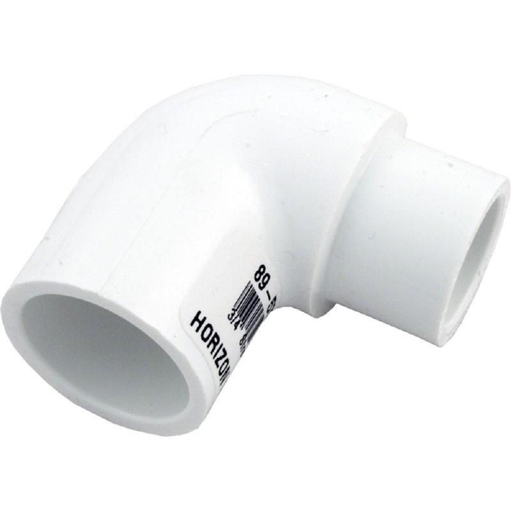 Lasco 409-007 0.75" Slip x 0.75" Spigot 90 Degree Elbow