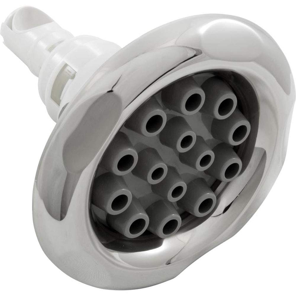 Custom Molded Products CMP Typhoon Internal, 500, 5in, Scalloped, 14 R'Ssage Pulsator, Classic Gray, Stainless 23452-712-900