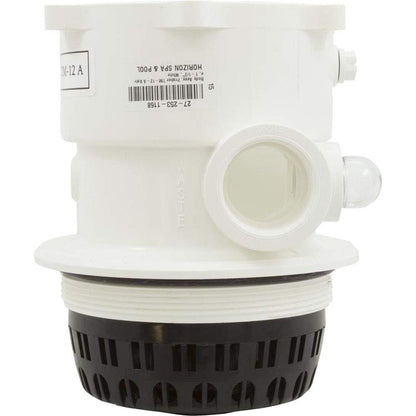 Body Assembly, Praher TM-12-A Valve, 1-1/2", White