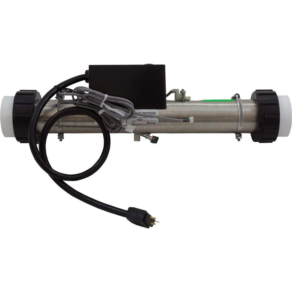 Hydro-Quip Heater, FloThru, PS-Y Series, 15"x2", 230v, 4.0kW, 30" Cord 48-PS40-SY