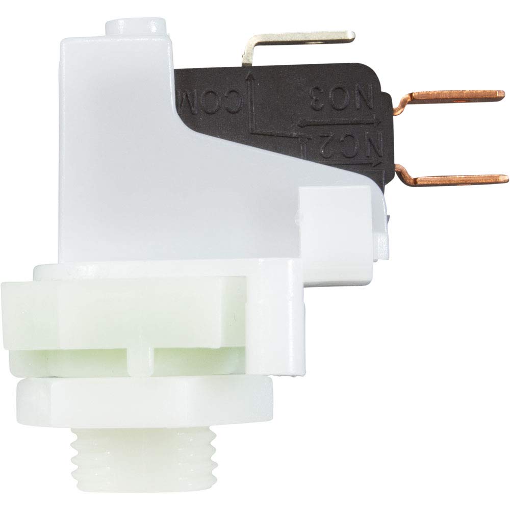 Senasys Air Switch, PresAir, SPDT, 9/16" Center Spout, 25A, Latching