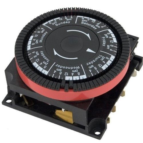 Time Clock: 120V - Spst - 60Hz - 7 Day