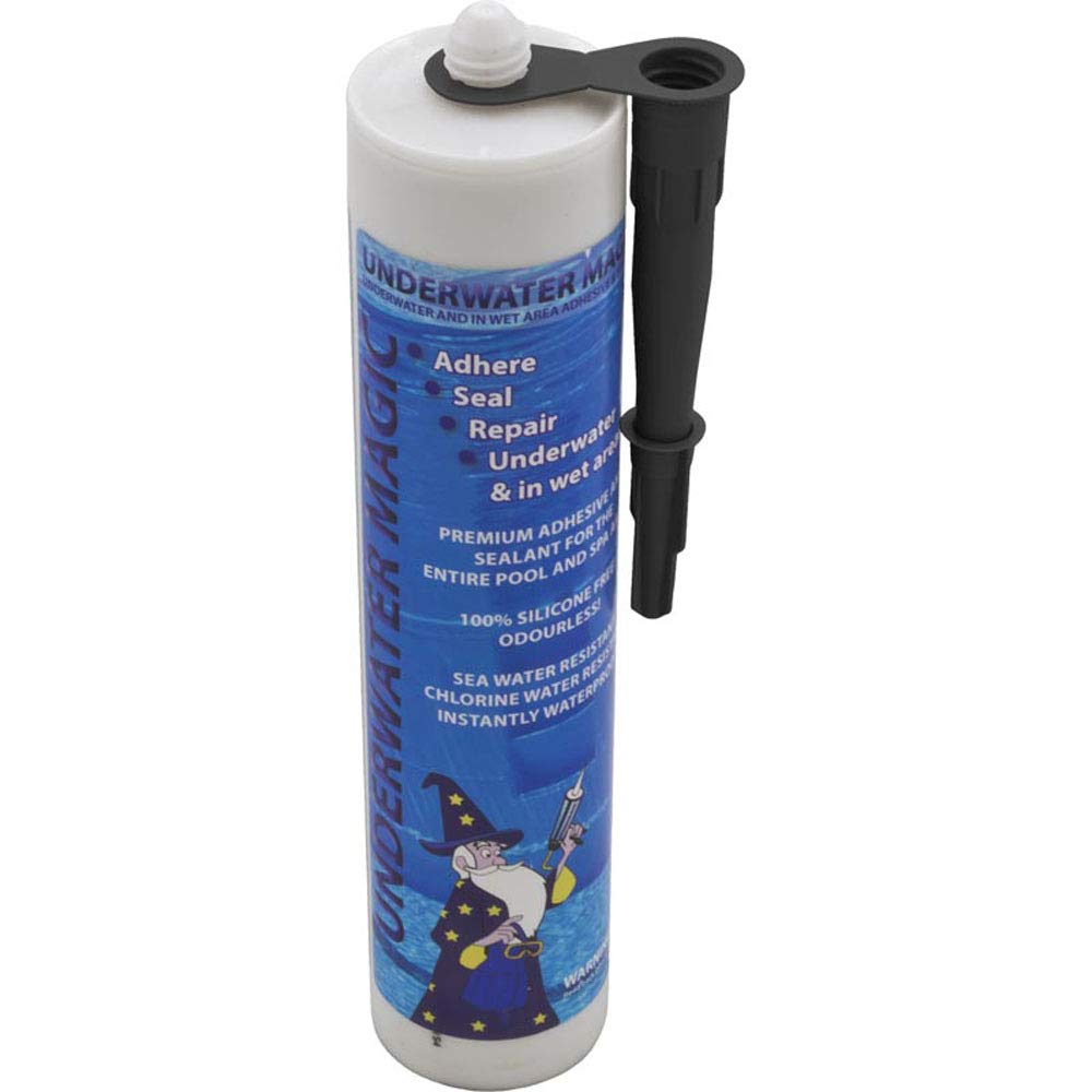 Underwater Magic Horizon Sealant, 9.8 oz Tube, Black UWM-09 Single
