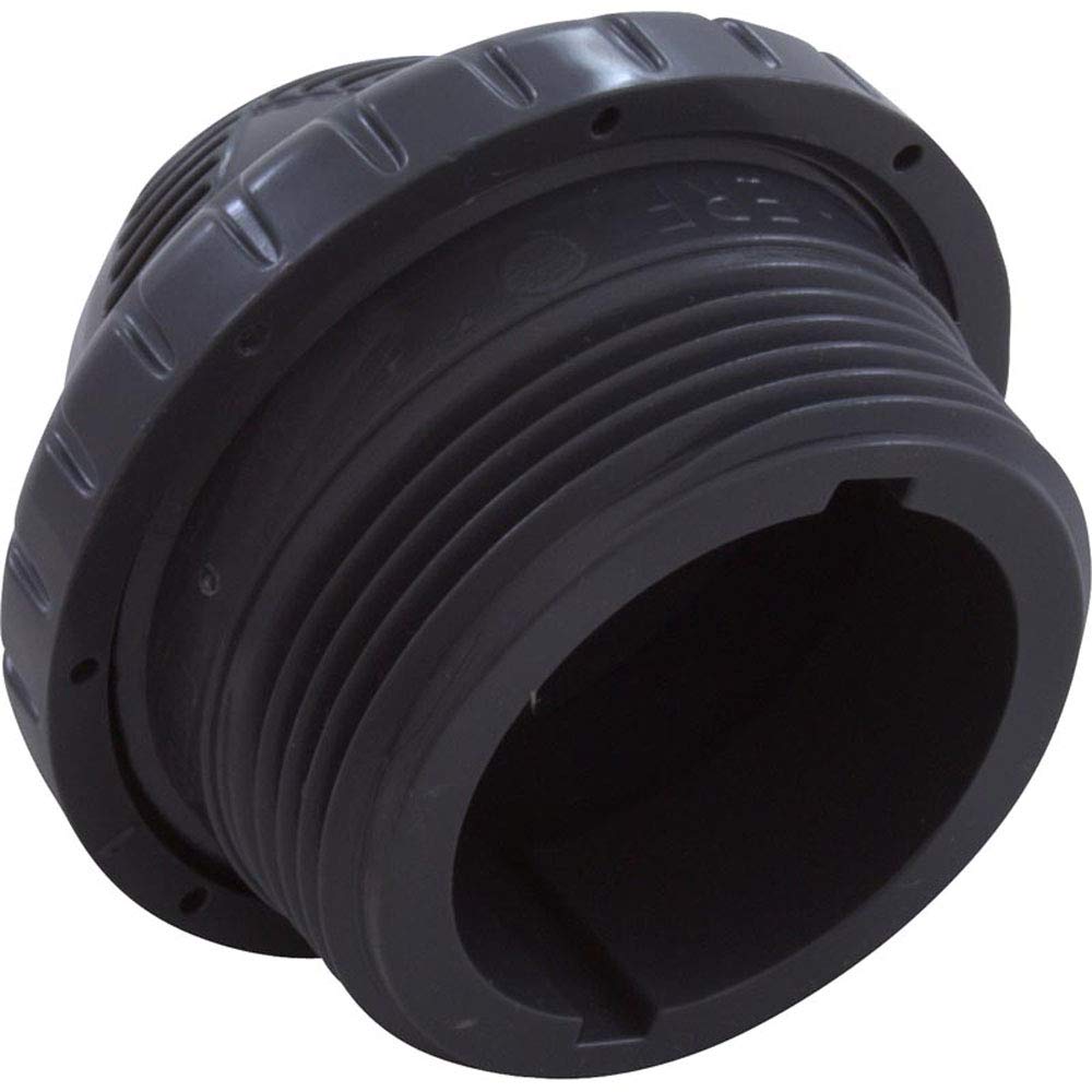 Inlet Fitting, Infusion Venturi, 1-1/2"mpt, Dk Gray