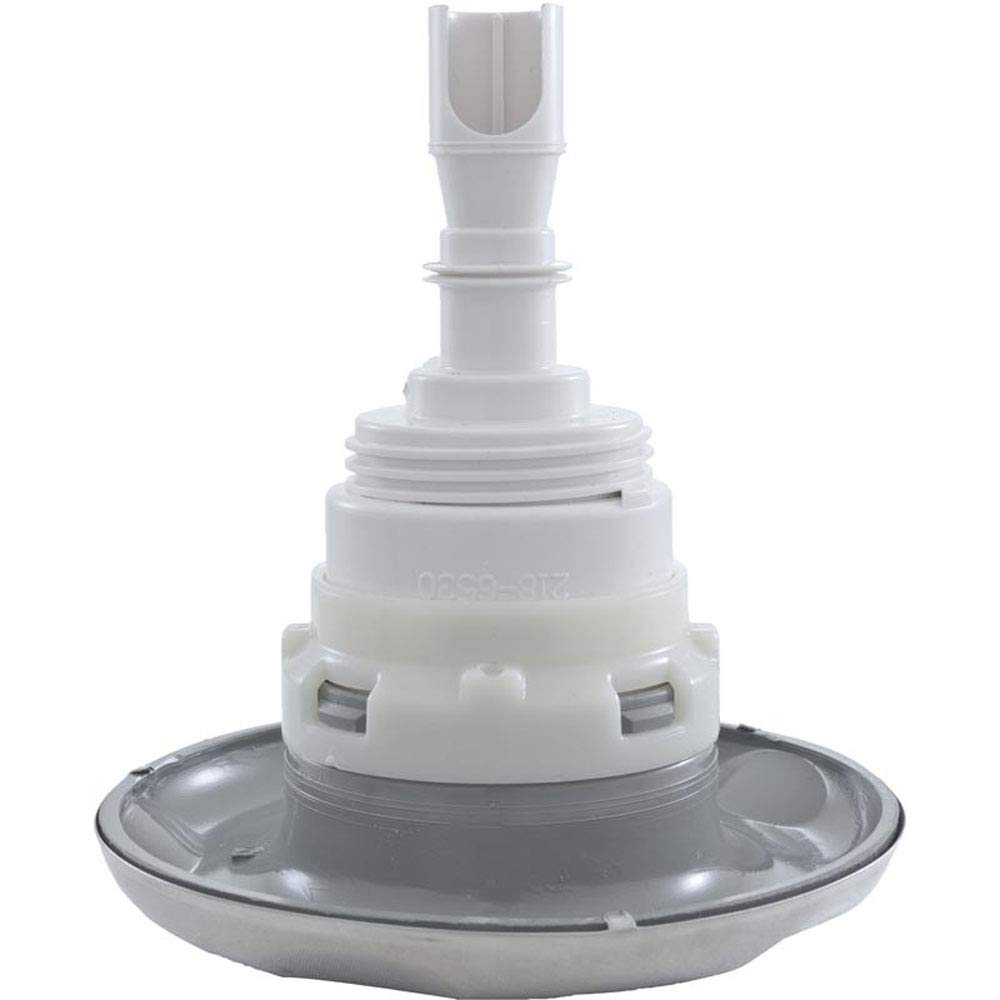 Waterway Plastics Jet Intl, WW Poly Storm, 4" fd, Dir, Scalloped, SS/Gry, THD